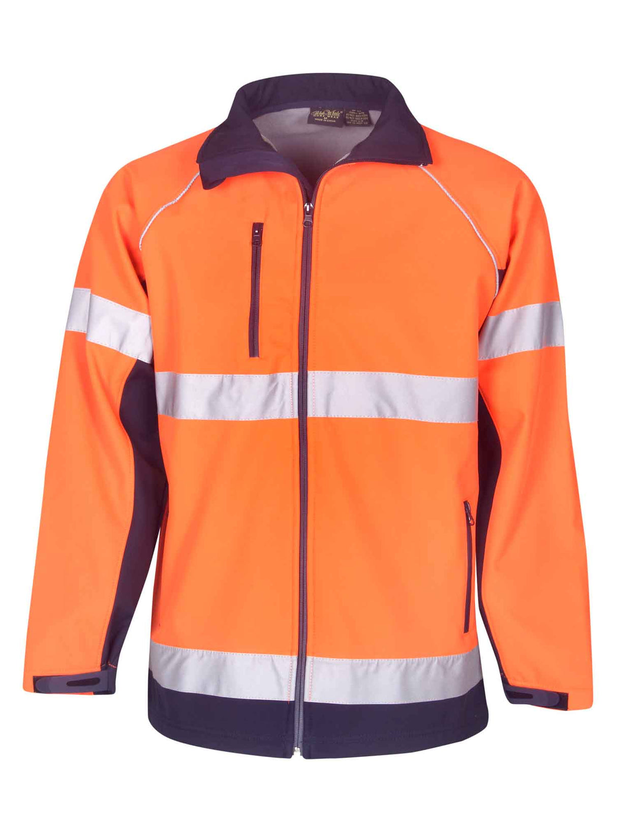 Hi Vis Soft Shell Day/Night Use Jacket