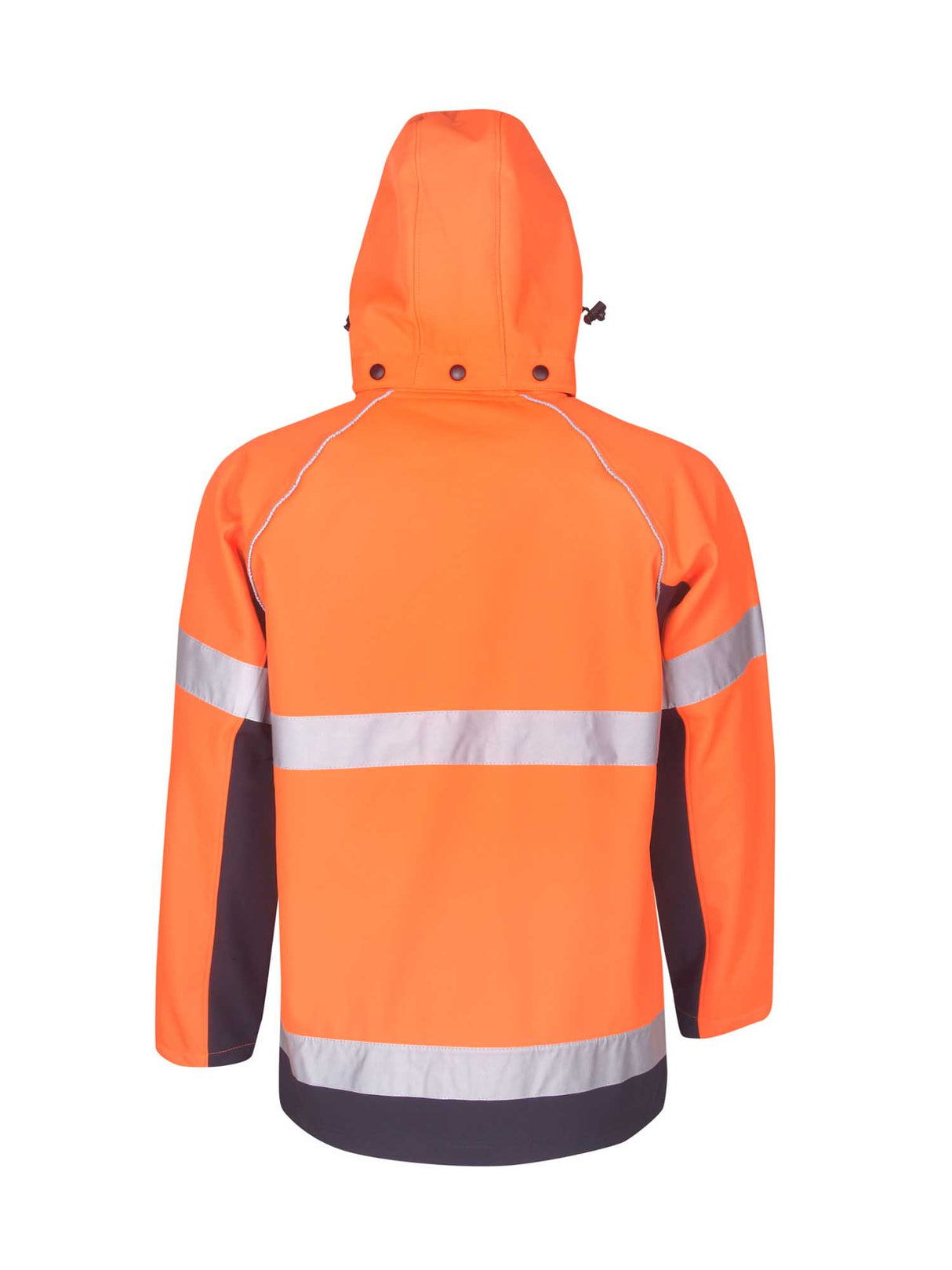 Hi Vis Hooded Soft Shell Day/Night Use Jacket