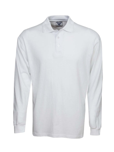 Premium Pre-Shrunk Cotton Long Sleeve Polo