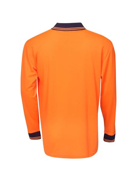 Hi Vis Light Weight Long Sleeve Polo