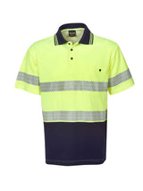 Segment Taped Cotton Back Polo