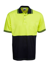 Cotton Back True Dry Hi Vis Polo