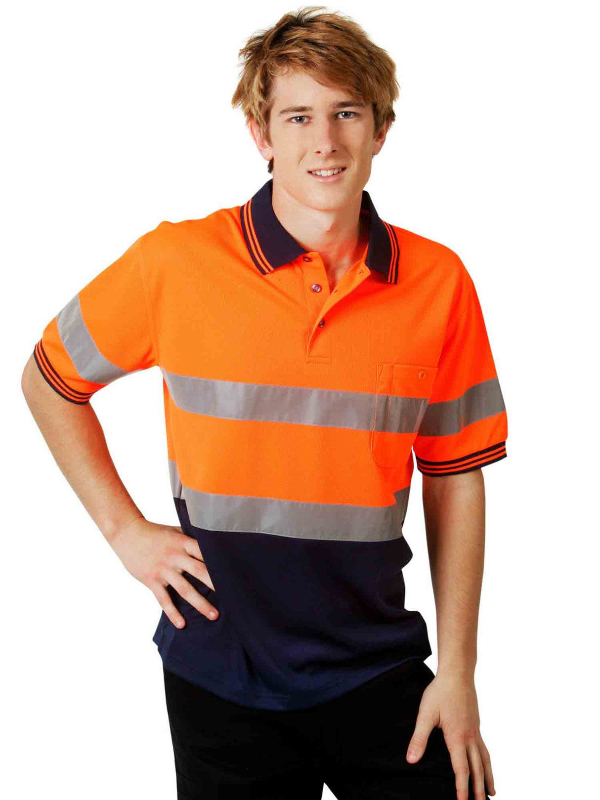 Day/Night Hi Vis Cool Dry Polo