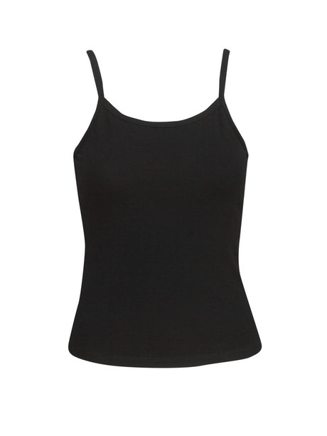 Ladies Spandex Spaghetti Singlet