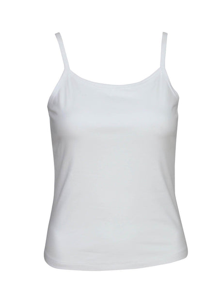 Ladies Spandex Spaghetti Singlet