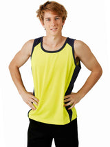 Hi Vis Cool Dry Action Singlet