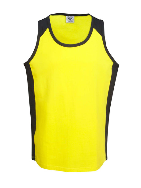 100% Cotton Hi Vis Singlet