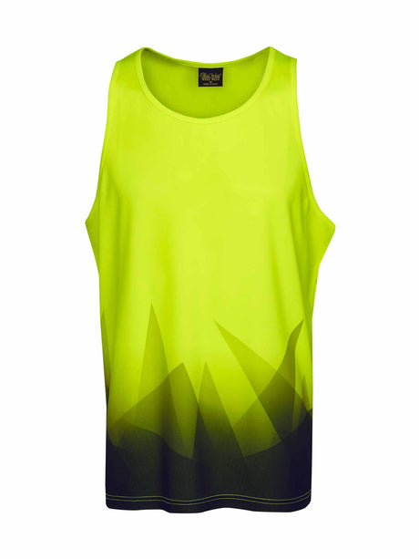 Triangular Sublimation Hi Vis Singlet