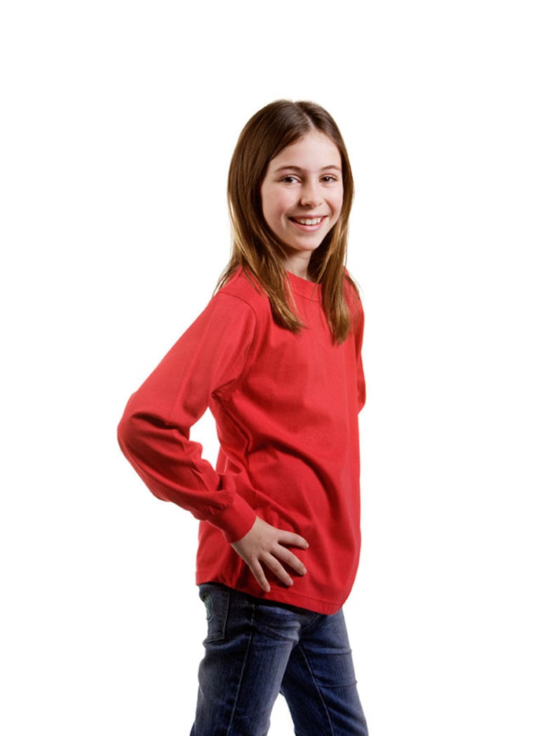 Kids Premium Long Sleeve Cotton T-Shirt