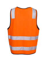 Hi Vis Safety Vest With Taping