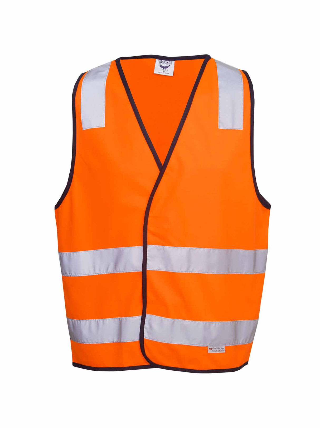 Hi Vis Safety Vest With Taping