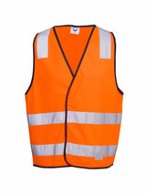 Hi Vis Safety Vest With Taping