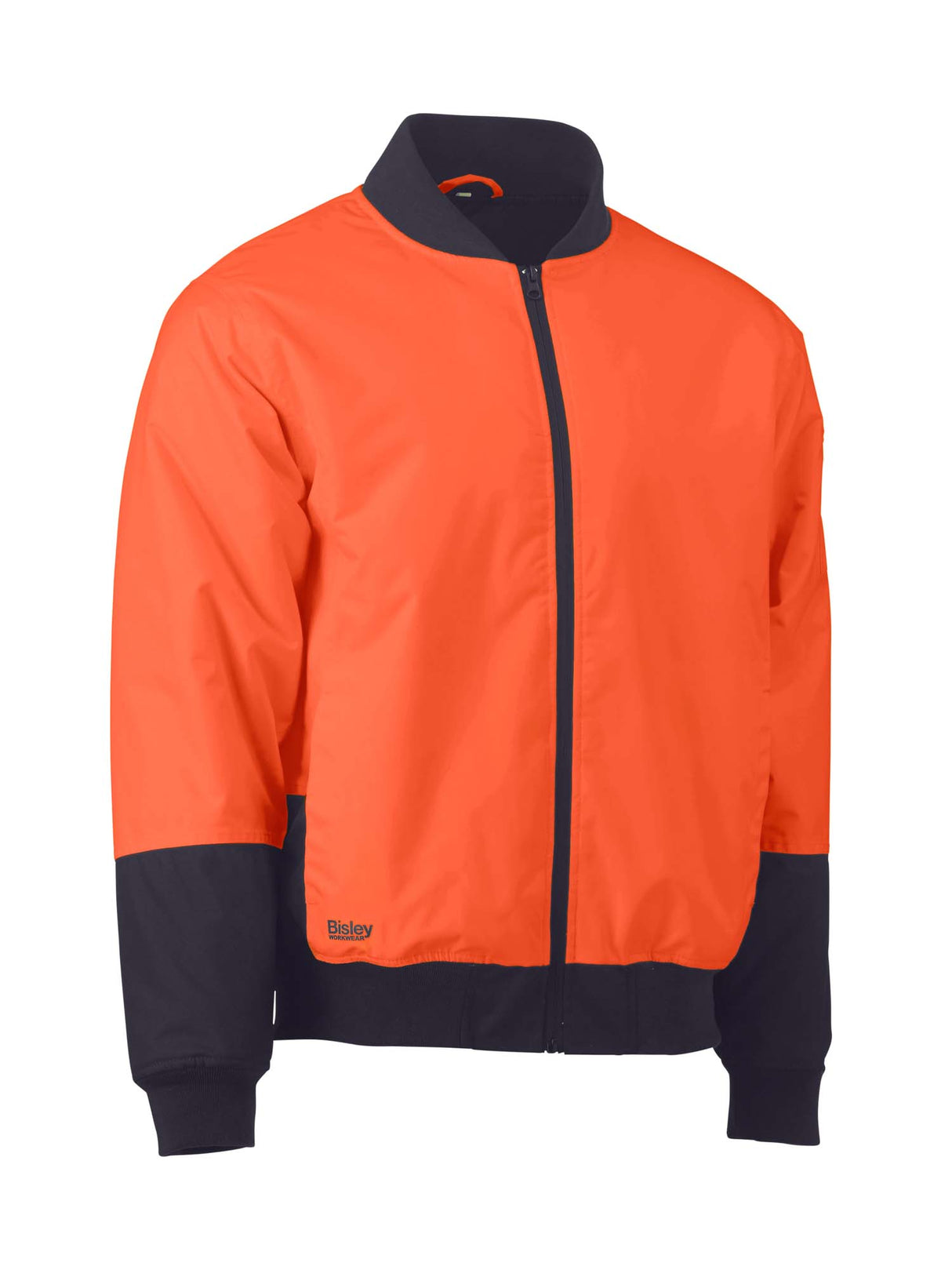 Mens Two Tone Hi Vis Bomber Jacket