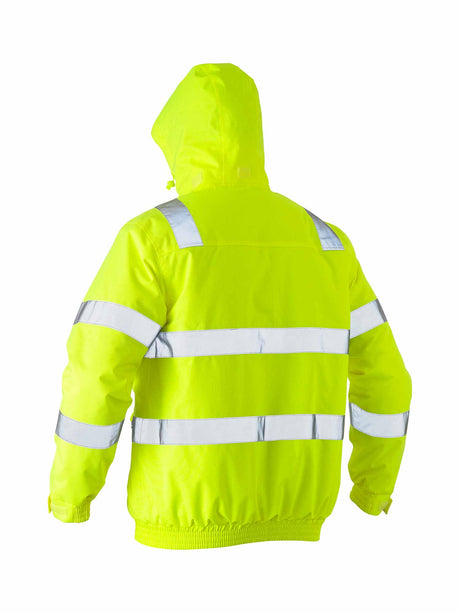 Unisex Taped Hi Vis Wet Weather Bomber Jacket