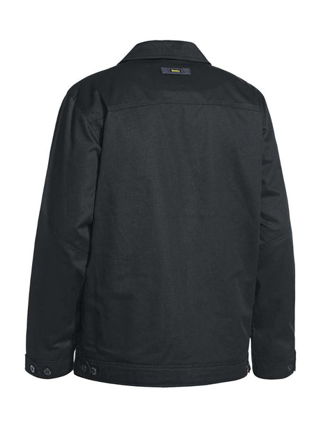 Mens Drill Jacket With Liquid Repellent Finish