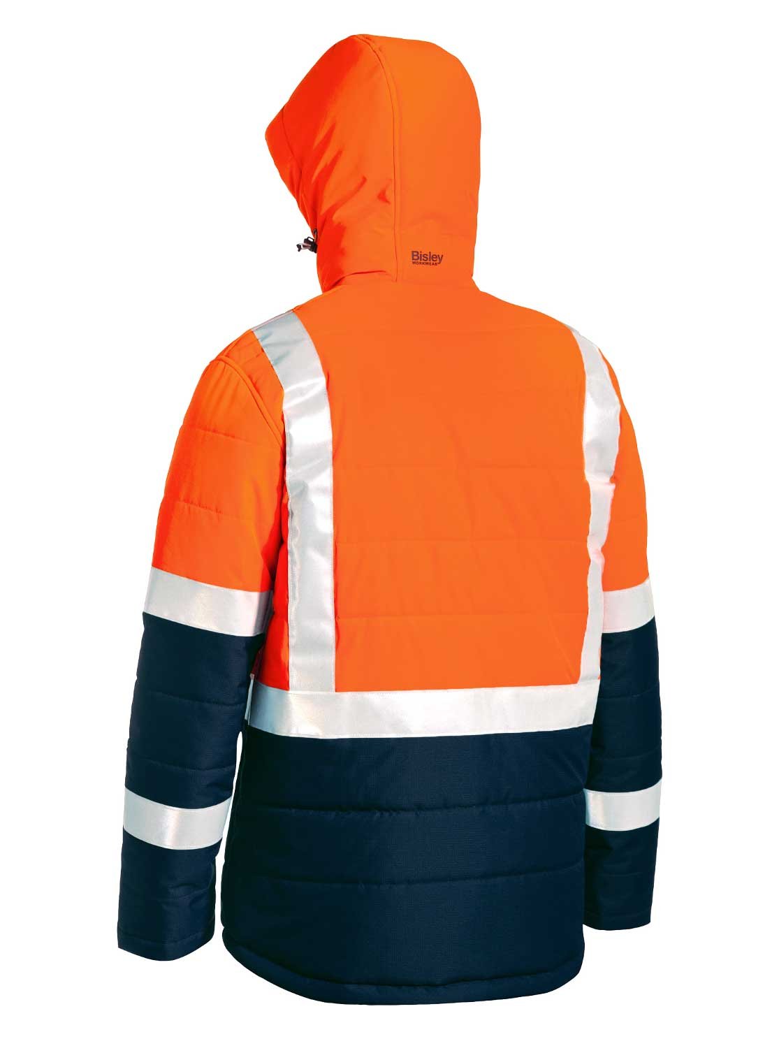 Mens Taped Hi Vis Puffer Jacket