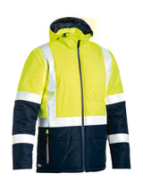 Mens Taped Hi Vis Puffer Jacket