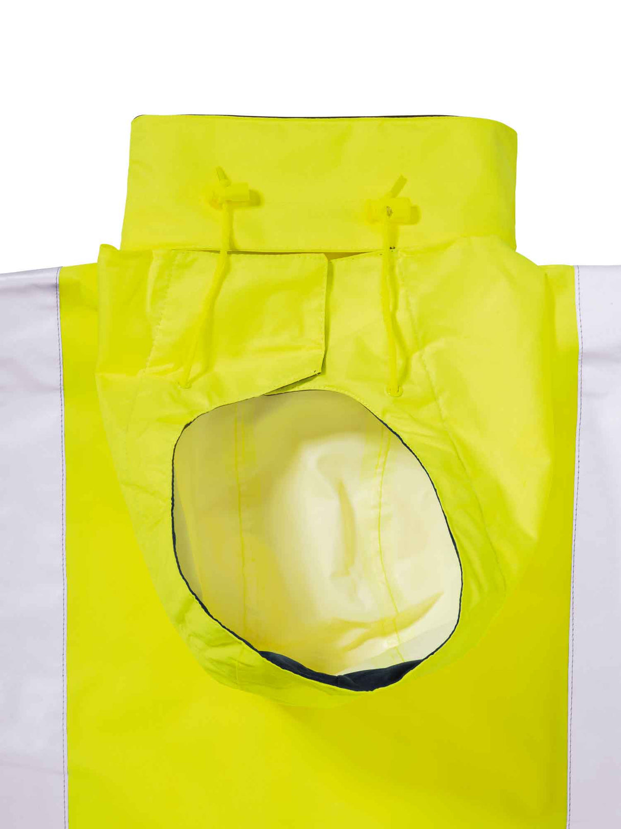 Mens Taped Hi Vis Rain Shell Jacket