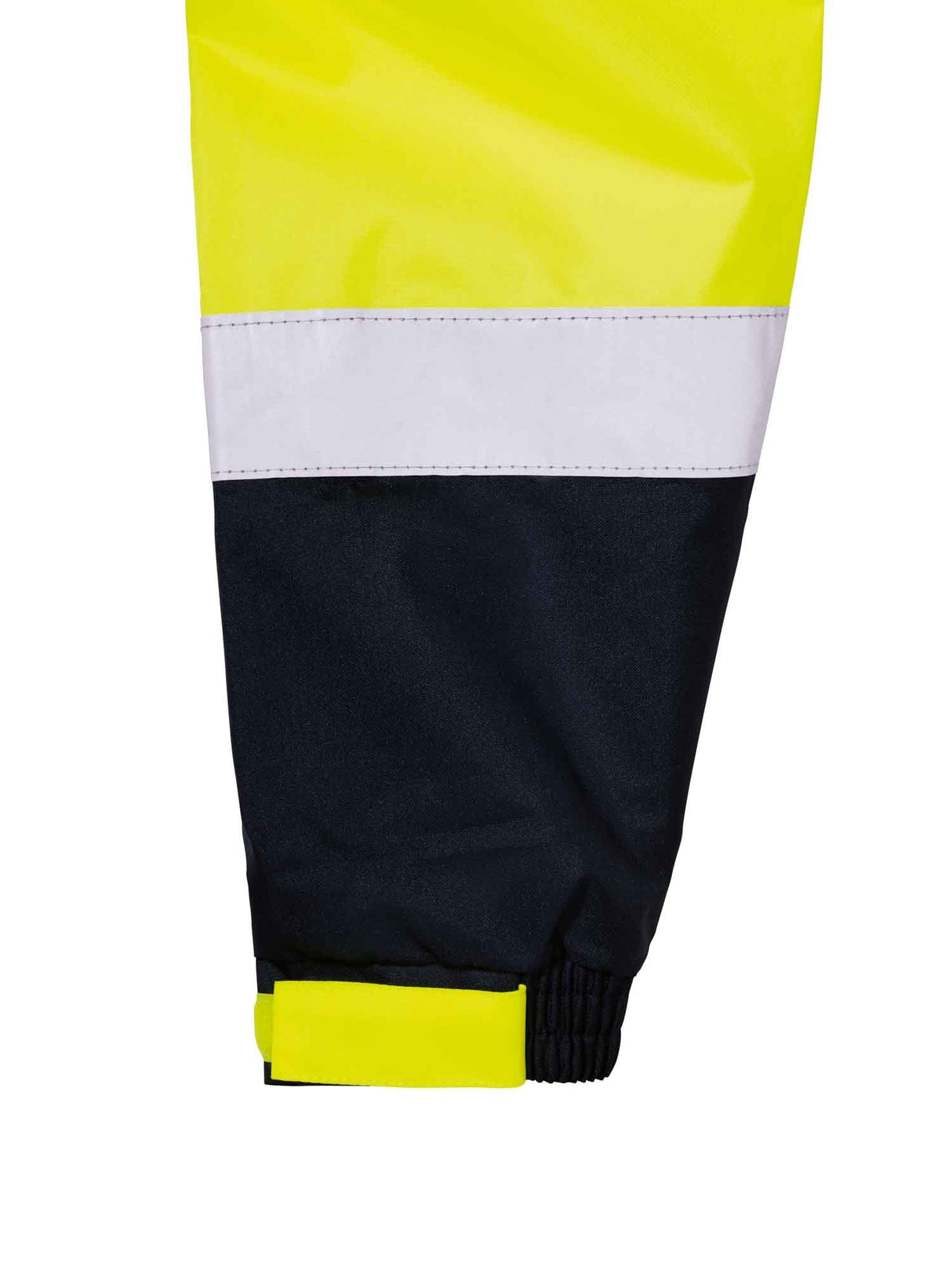 Mens Taped Hi Vis Rain Shell Jacket