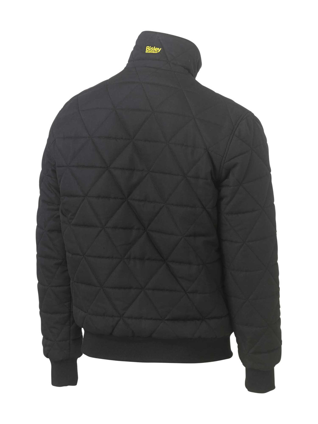 Mens Diamond Quilted Bomber Jacket