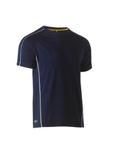 Mens Cool Mesh Tee with Reflective Piping