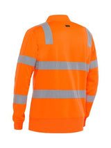 Mens Taped Hi Vis 1/4 Zip Pullover