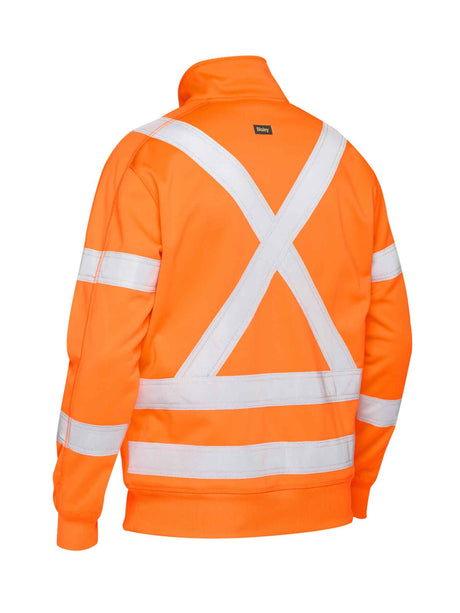 Mens X Taped Hi Vis 1/4 Zip Pullover