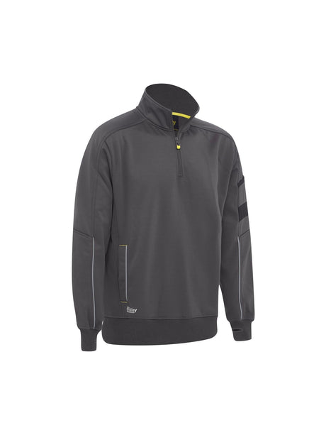 Mens Work Fleece 1/4 Zip Pullover