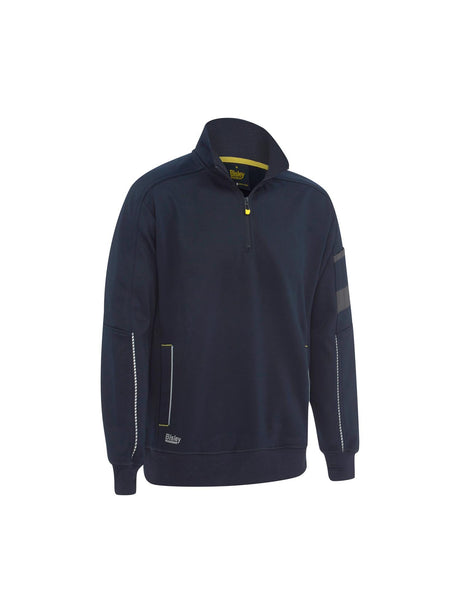 Mens Work Fleece 1/4 Zip Pullover