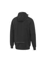 Mens Work Fleece Zip Front Hoodie