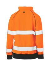 Ladies Taped Hi Vis Fleece Jumper