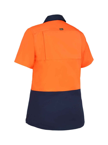 Ladies Hi Vis Cool Lightweight Drill Shirt