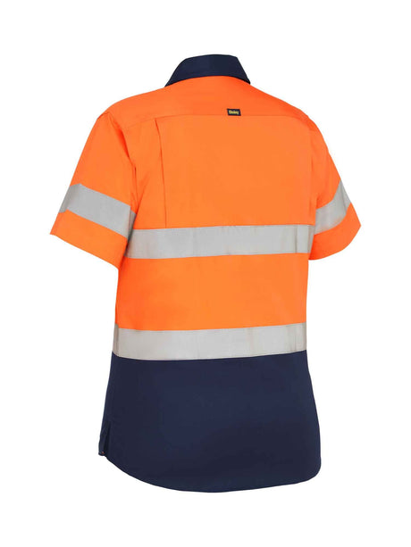 Ladies Taped Hi Vis Cool Lightweight Shirt