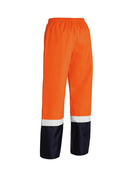 Mens Taped Hi Vis Rain Shell Pants