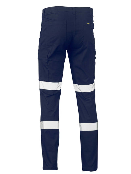 Mens Taped Stretch Cotton Drill Cargo Pants