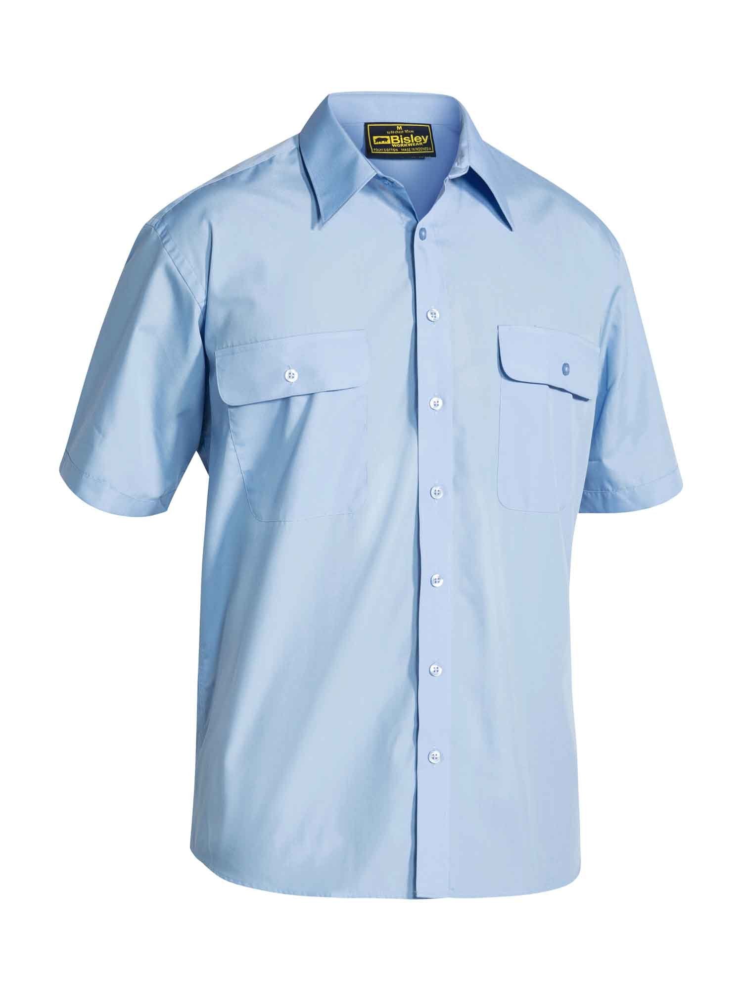 Bisley Mens Permanent Press Shirt | BSL-BS1526 | Seamstop