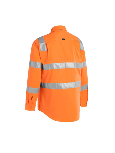 Mens Long Sleeve Taped Biomotion Hi Vis Cool Lightweight Shirt