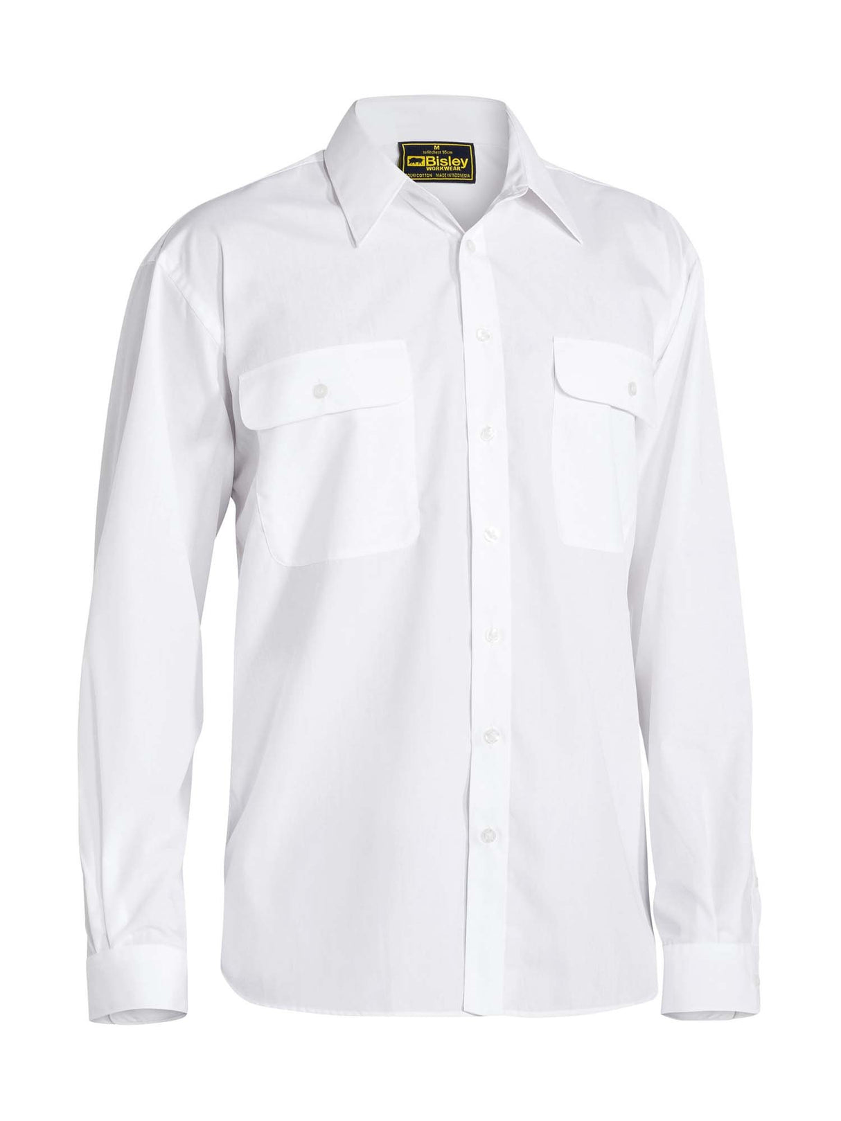 Mens Long Sleeve Permanent Press Shirt