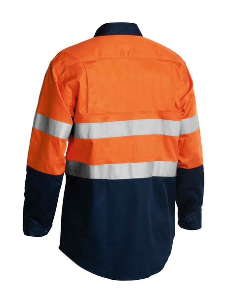 Mens Long Sleeve Taped Hi Vis Cool Lightweightill Shirt