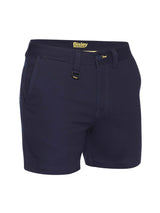 Mens Stretch Cotton Drill Short Shorts