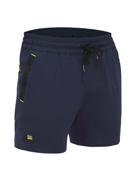 Mens Flx & Move 4 Way Stretch Elastic Waist Shorts