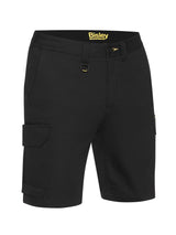 Mens Stretch Cotton Drill Cargo Shorts