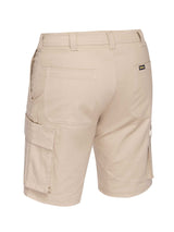 Mens Stretch Cotton Drill Cargo Shorts