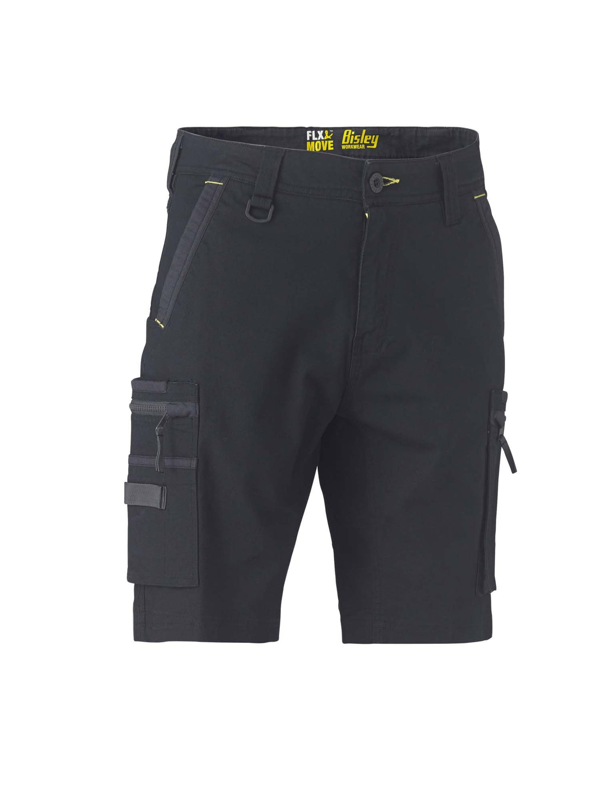 Mens Flx & Move Stretch Utility Zip Cargo Shorts