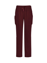 Avery Womens Multi Pocket Straight Leg Pants