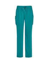 Avery Womens Multi Pocket Straight Leg Pants