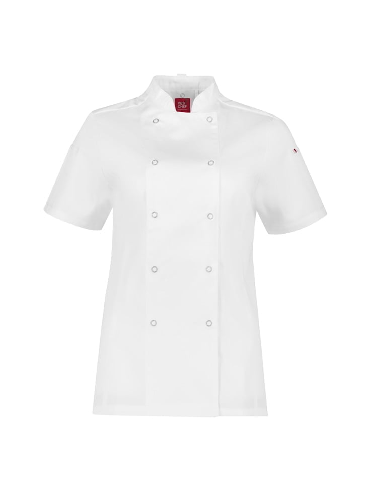 Ladies Zest Short Sleeve Chef Jacket