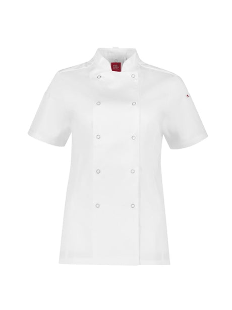 Ladies Zest Short Sleeve Chef Jacket