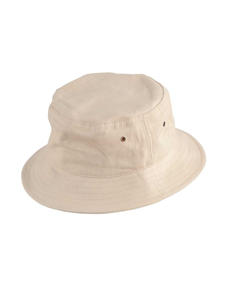 Soft Washed Heavy Brushed Cotton Bucket Hat