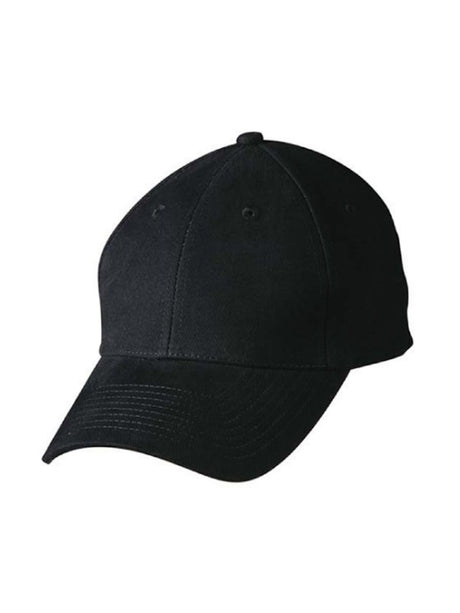 Heavy Brushed Cotton Cap with Metal Buckle